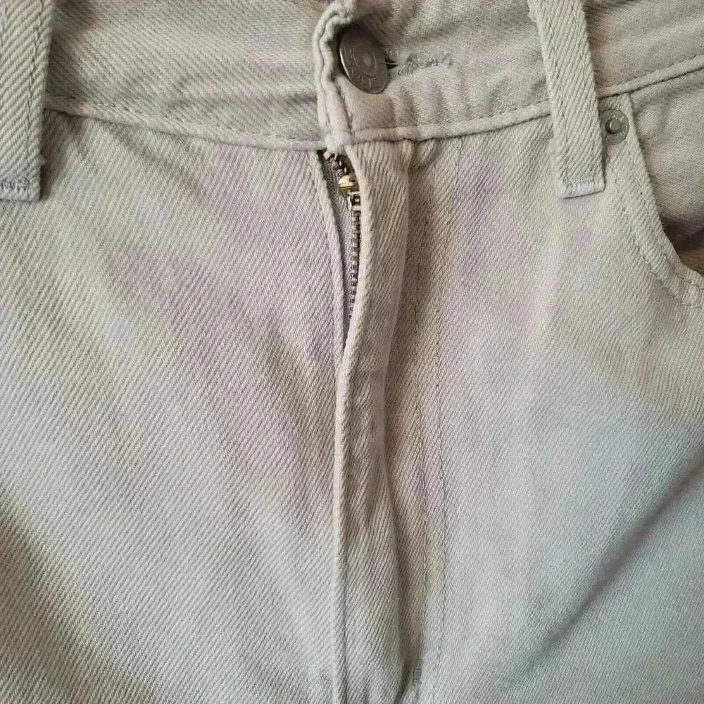 Levi's Premium Off White Vintage BIG E High Loose  Womens Size 30 - Picture 5 of 16